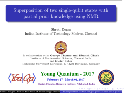 Superposition of two arbitrary single