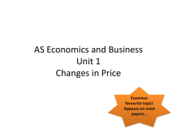 Effect of Price on Supply and Demand File