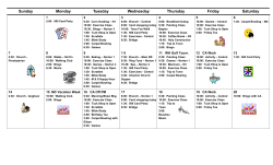 September 2014 Wales Home Activity Calendar