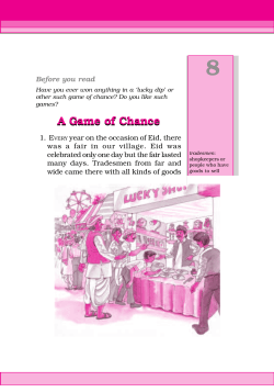 A Game of Chance