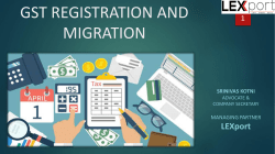 advantages of taking registration under gst