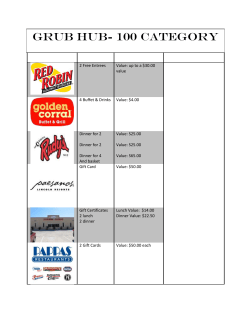 2017 Golden Eagle Silent Auction Directory