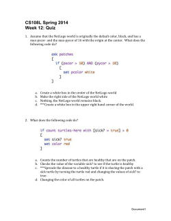 CS108L Spring 2014 Week 12: Quiz