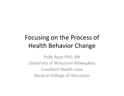 The Individual and Family Self Management Theory