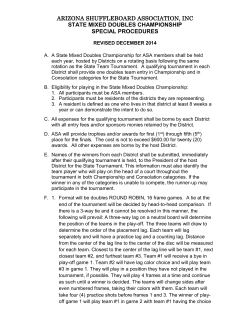 link to state mixed doubles championship special procedures