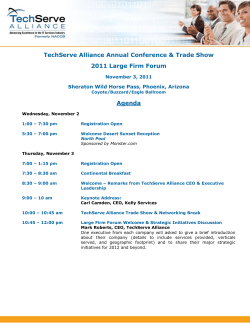 2009 NACCB Webinar Program