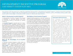 development incentive program