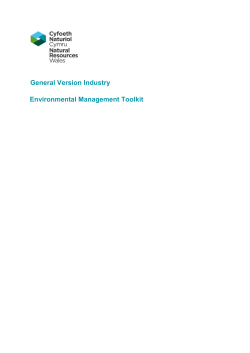 General Version Industry Environmental Management Toolkit