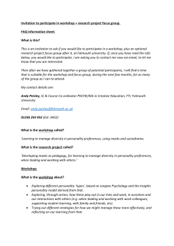 - Falmouth University Research Repository (FURR)