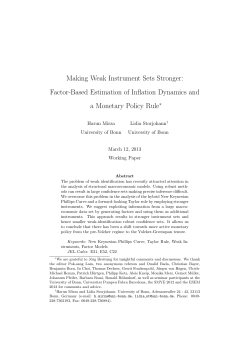 Making Weak Instrument Sets Stronger: Factor-Based