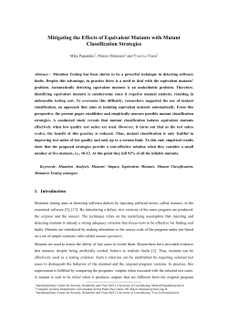 Mitigating the Effects of Equivalent Mutants with Mutant