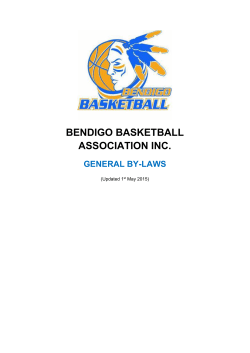 bendigo basketball association inc.