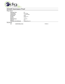 RDG Filings Submission Proof - Bridgford Foods Corporation