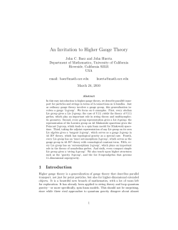 An Invitation to Higher Gauge Theory