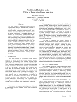 The Effect of Rule Use on the Utility of Explanation-Based