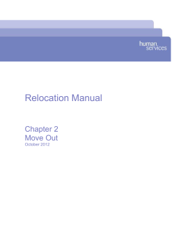 Move Out - Department of Human Services, Victoria, Australia