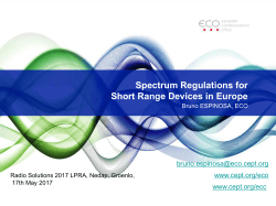 Spectrum Regulations for
