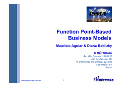 Aguiar-Baklizky Function Point Based Business Models [Modo de