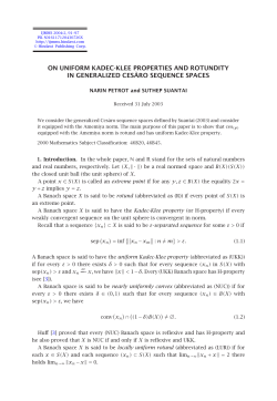 on uniform kadec-klee properties and rotundity in
