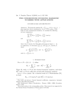 Int. J. Number Theory 12(2016), no.2, 527&ndash;539. TWO