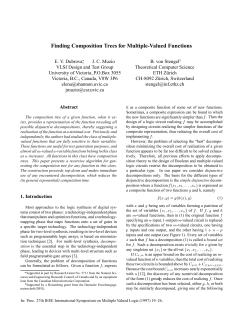 Finding Composition Trees for Multiple