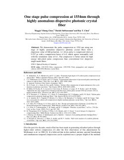 One stage pulse compression at 1554nm through highly anomalous