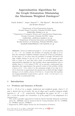 Approximation Algorithms for the Graph Orientation Minimizing the