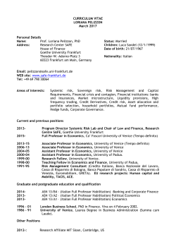 curriculum vitae - Wiwi Uni