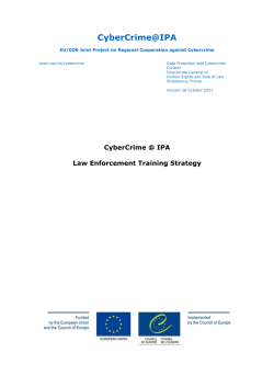 CyberCrime@IPA - Coe