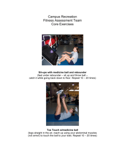 core exercise examples