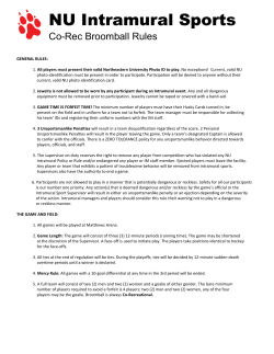 NU Intramural Sports - Northeastern University