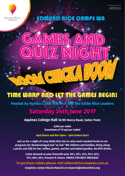 TIME WARP AND LET THE GAMES BEGIN!