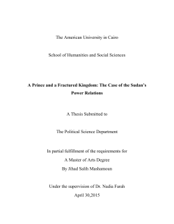 IDO Islamic Da`wa Organization - AUC DAR Repository