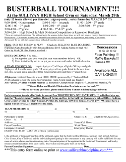 BUSTERBALL TOURNAMENT!!! At the