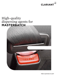 High-quality dispersing agents for