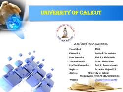 OriginalEDITTED - University of Calicut