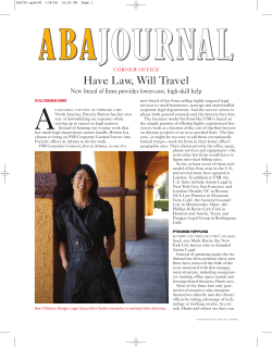 Have Law, Will Travel