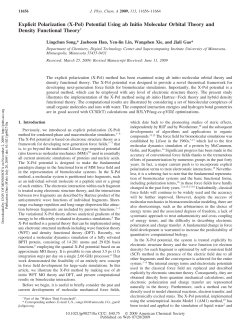 Explicit Polarization (X-Pol) Potential Using ab Initio