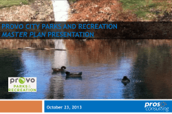 Provo City Parks and Recreation