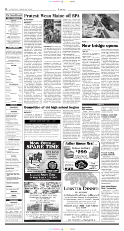 Check out the article from the Times Record