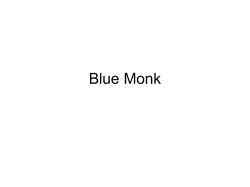 Blue Monk - Frank Markovich