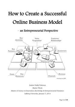 3.1 What is a Business Model?