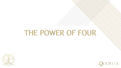 Power of 4 slide presentation.