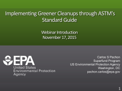 Interagency Agreements Training for Managers - CLU-IN