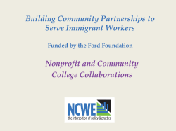 Breaking Through: Helping Low-Skilled Adults Enter and Success in