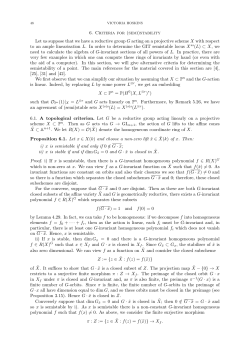 6. Criteria for (semi)stability Let us suppose that we have