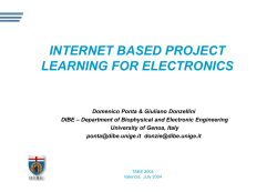 Network Based Project Learning in Internet: models, tools