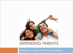 Defending Parents - Colorado Judicial Branch