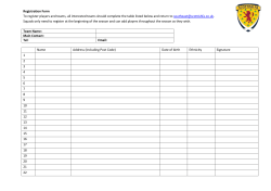 South East Region over 35s