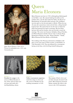 Queen Maria Eleonora
